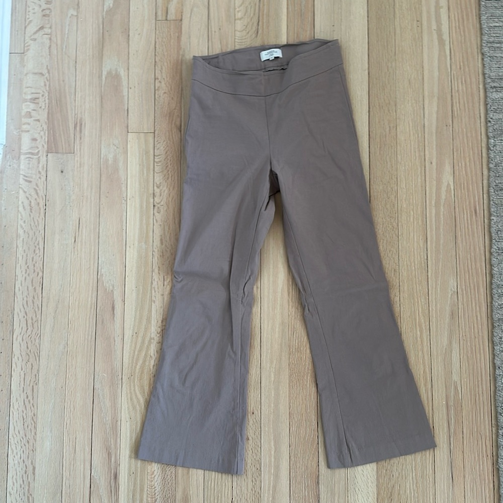 Cropped Stretch Kick Flare Pant